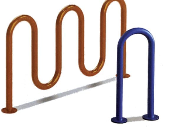 Serpentine Bicycle Racks