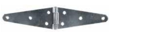 Galvanized Strap Hinges