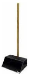 Metal Hopper w/ Hardwood Handle