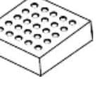 Cast Iron Fittings - Cast Iron Perforated Vent Box