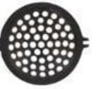 Cast Iron Fittings - Cast Iron Perforated Drain Cover
