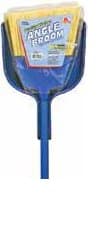 Small Angle Broom w/ Clip-On Dustpan
