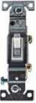 15 Amp Single Pole Toggle Switches