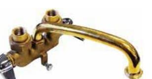 Two Handle Rough Brass Laundry Tray Faucet