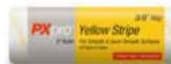 9" Yellow Stripe Roller Covers