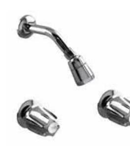 Two Handle Shower Faucet