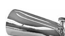 Tub Spout Diverter at Nose, Slip-On