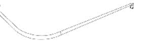 L-Bar Curtain Bar - 2 pc.