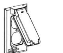 1-Gang Device Covers With Padlock Hasp