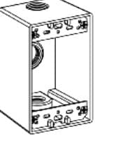 1-Gang Deep Boxes, 2-5/8" Deep