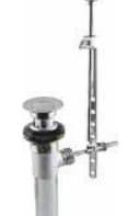 Pop-Up Assemblies & Parts - Chrome Plated Brass