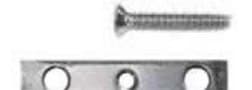 2-Hole-to-1-Hole Face Plate Converter