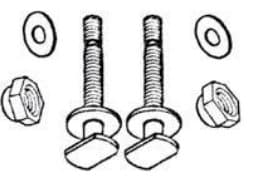 Toilet Bolts - Snap-Off Closet Bolts