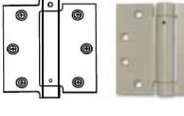 Square Corner Spring Hinge