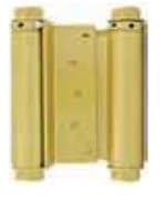 Specialty Double Action Spring Hinges — Square Corner
