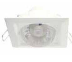 8W LED Swivel Down Light — Square 3000K