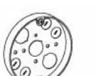 3-3/8" & 4" Round Pancake Boxes