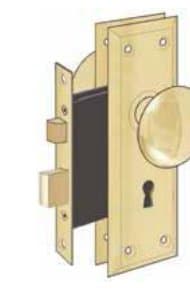 Old Time Mortise Lock