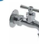 Chrome Plated Sink Bibb