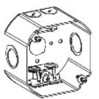 4" Octagon (40) Deep Boxes Welded 2-1/8" Deep (MC)