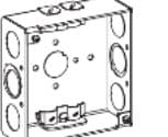 4" Square (4S) Boxes Welded 1-1/2" Deep (NM)