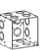4" Square (4S) Extra Deep Boxes Welded 3-1/2" Deep