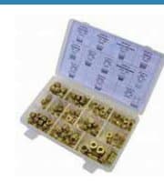 100 Pc. Brass Bibb Seat Assortment