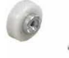 Shower Door Rollers Flat