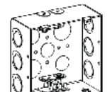 4-11/16" Square (5S) Boxes Welded 2-1/8" Deep (MC)