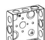 4-11/16" Square (5S) Super Shallow Box & Extension Ring Welded 1-1/2" Deep