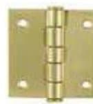 Light Duty Utility Hinge — Square Corner
