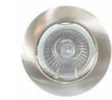 Chrome Recessed Halogen Down Light