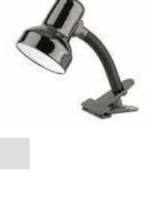 Black Clip Desk Lamp