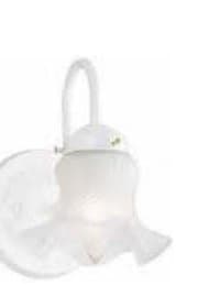 White Wall Sconce