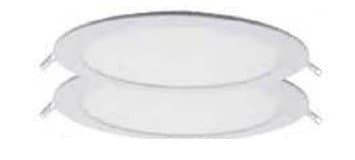 12W Thin LED Panel — Round 3000K (2-Pack)
