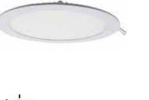 12W Thin LED Panel — Round 6500K Dimmable