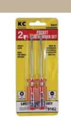 2 pc. Pocket Screwdriver Set