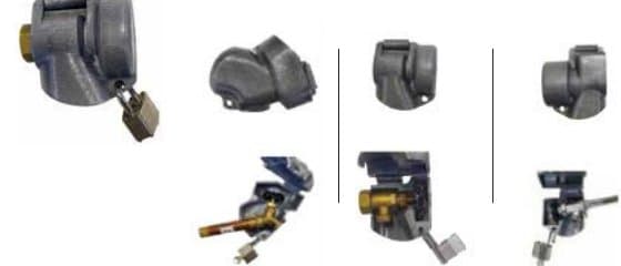 Aqua-Guard Valve Locks