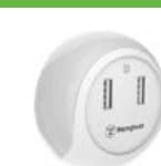 Rapid Charge USB Adapter With Night Light