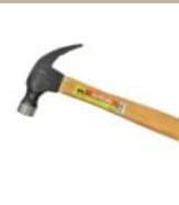 Hammers - Hickory Handle (Not Polished Head)