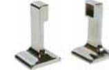 Towel Bar Brackets Concealed Screw, Square Style