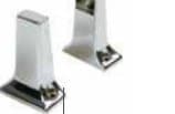 Toilet Paper Holder & Towel Bar Brackets Exposed Screw, Tower Style