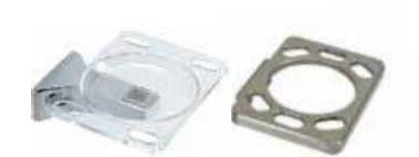 Toothbrush/Tumbler Holders Exposed Screw, Tower Style