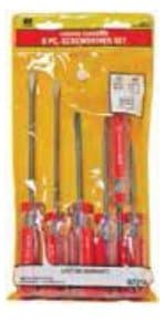 6 pc. Assorted Screwdriver Set