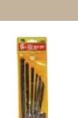 S.A.E. Hex Wrench Sets - 9 Pc. Long Arm