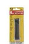 S.A.E. Hex Wrench Sets - 9 Pc. Short Arm