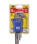 S.A.E. Hex Wrench Sets - 8 Pc. Long Arm