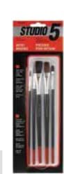 Hobby & Craft Brush Set