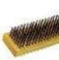 Carbon Steel Straight Back Wire Brush