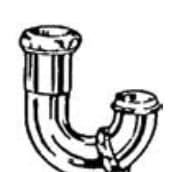 Sink Trap J-Bends (Captive Nut)